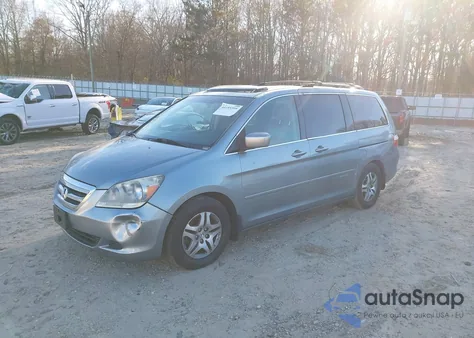 2005 Honda Odyssey Ex-L из США, поврежденный, VIN 5FNRL38665B129989